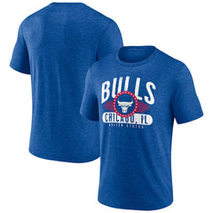 Chicago Bulls Badge of Honor Tri-Blend T-Shirt sale