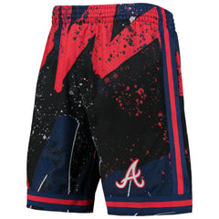 Red Atlanta Braves Mitchell & Ness Hyper Hoops Shorts
