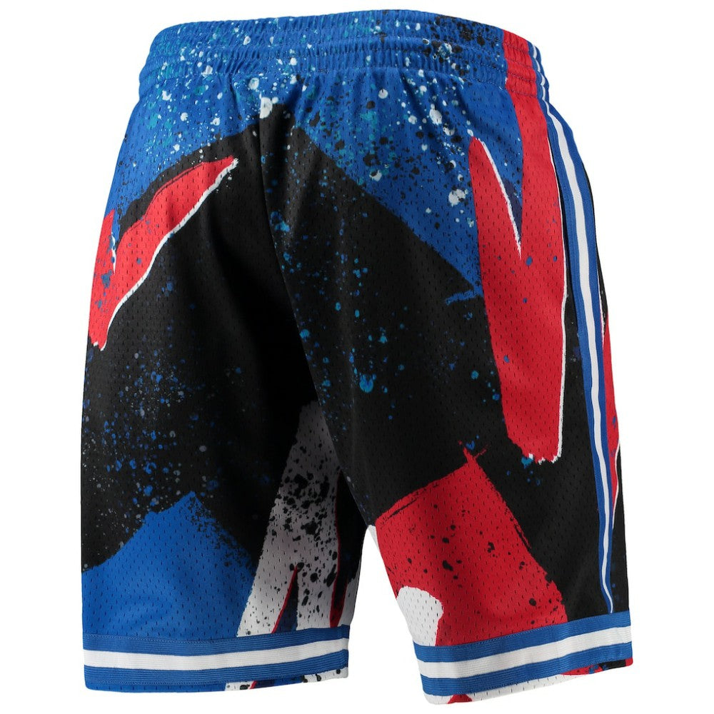 Royal Chicago Cubs Mitchell & Ness Hyper Hoops Shorts