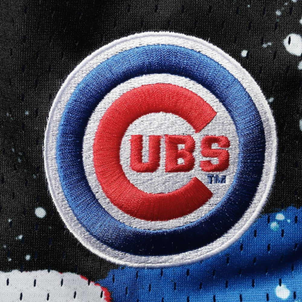 Royal Chicago Cubs Mitchell & Ness Hyper Hoops Shorts