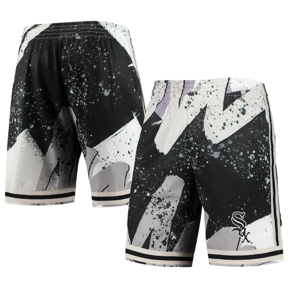 Black Chicago White Sox Mitchell & Ness Hyper Hoops Shorts