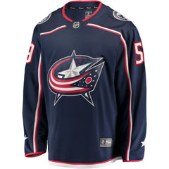 NHL Yegor Chinakhov Columbus Blue Jackets Fanatics Home Breakaway Player Jersey
