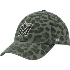 Green Miami Marlins '47 Women's Bagheera Clean Up Adjustable Hat