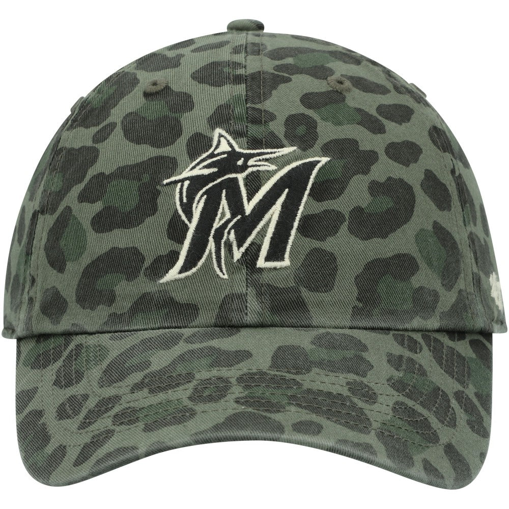 Green Miami Marlins '47 Women's Bagheera Clean Up Adjustable Hat