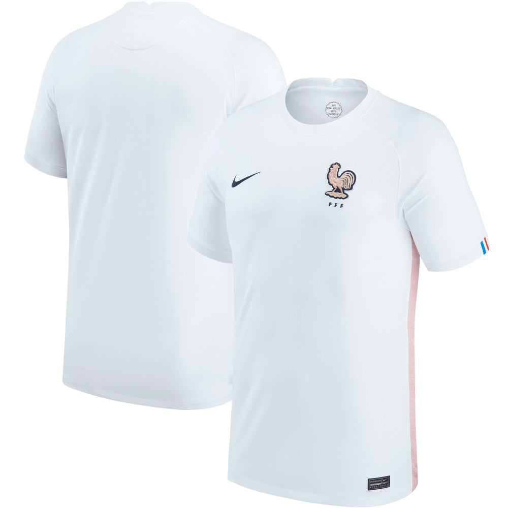 France Women's National Team Youth 2022/23 Away Replica Blank Jersey