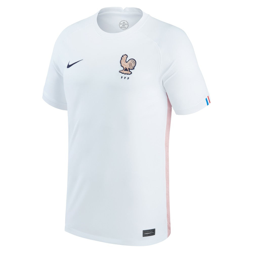France Women's National Team Youth 2022/23 Away Replica Blank Jersey