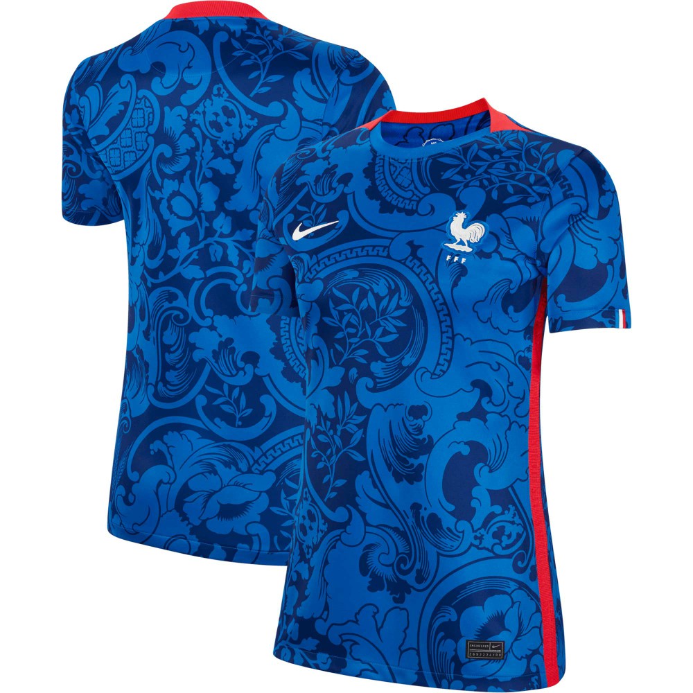 France Women's National Team Women's 2022/23 Home Replica Blank Jersey