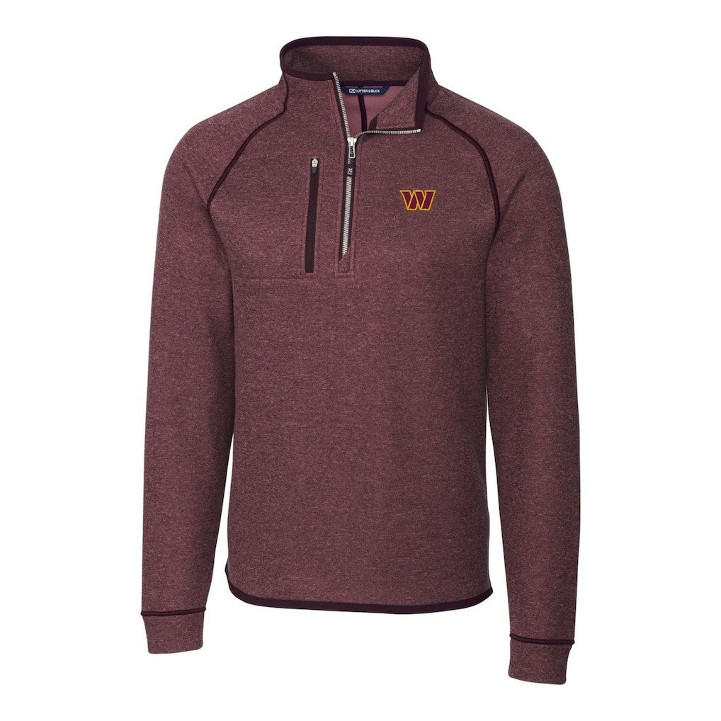 Cutter & Buck Mainsail Half-Zip Pullover Jacket - Washington Commanders Pullover