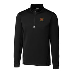 Cutter & Buck Traverse Stretch Quarter-Zip Pullover Jacket - Washington Commanders Pullover