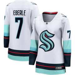 NHL Jordan Eberle Seattle Kraken Fanatics Women's Away Breakaway Jersey