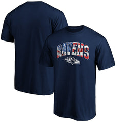 Banner Wave Logo T-Shirt - Baltimore Ravens T-shirts