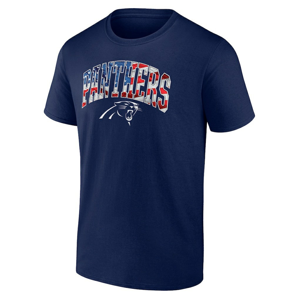 Banner Wave Logo T-Shirt - Carolina Panthers T-shirts