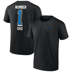Number One Dad T-Shirt - Carolina Panthers T-shirts