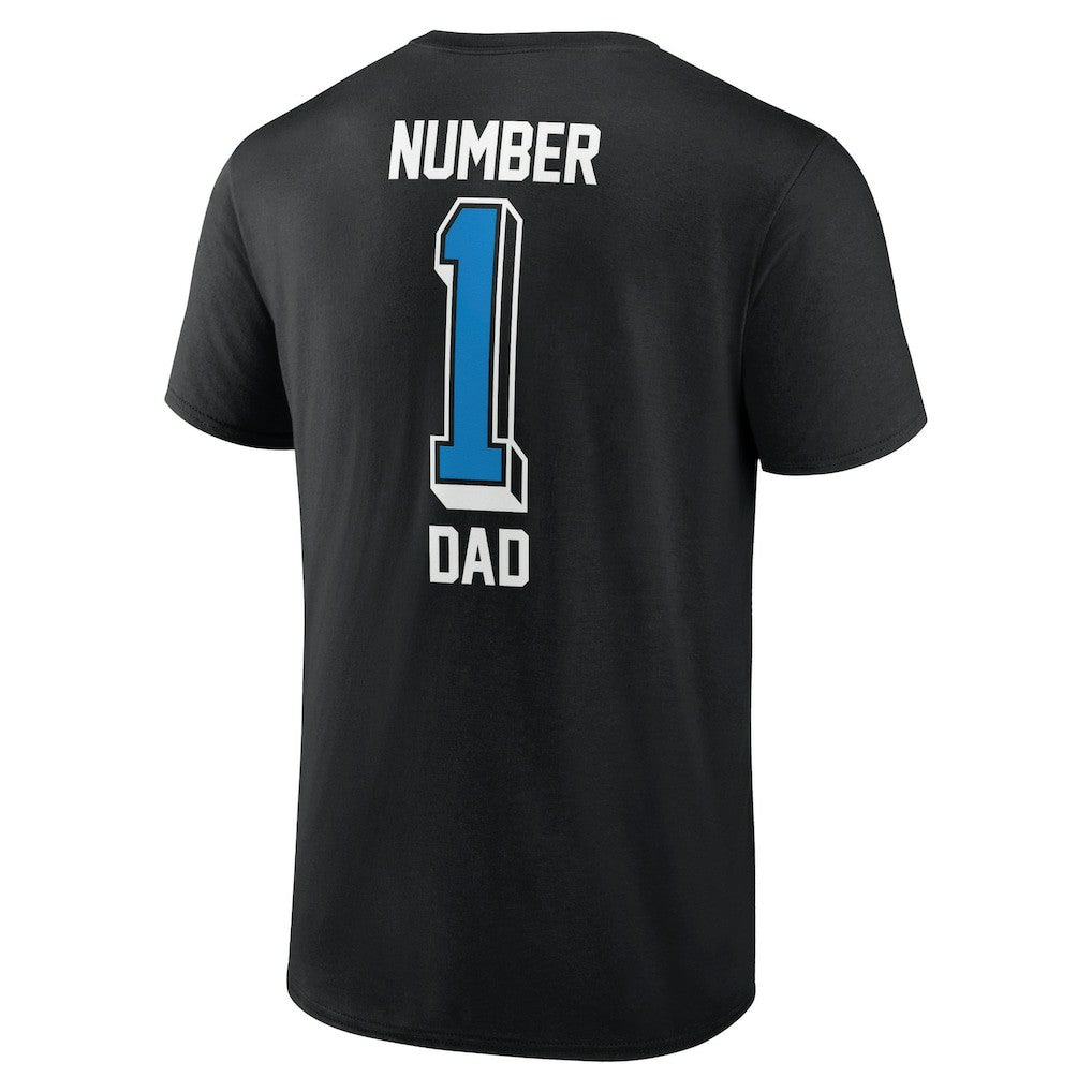 Number One Dad T-Shirt - Carolina Panthers T-shirts