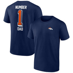 Number One Dad T-Shirt - Denver Broncos T-shirts