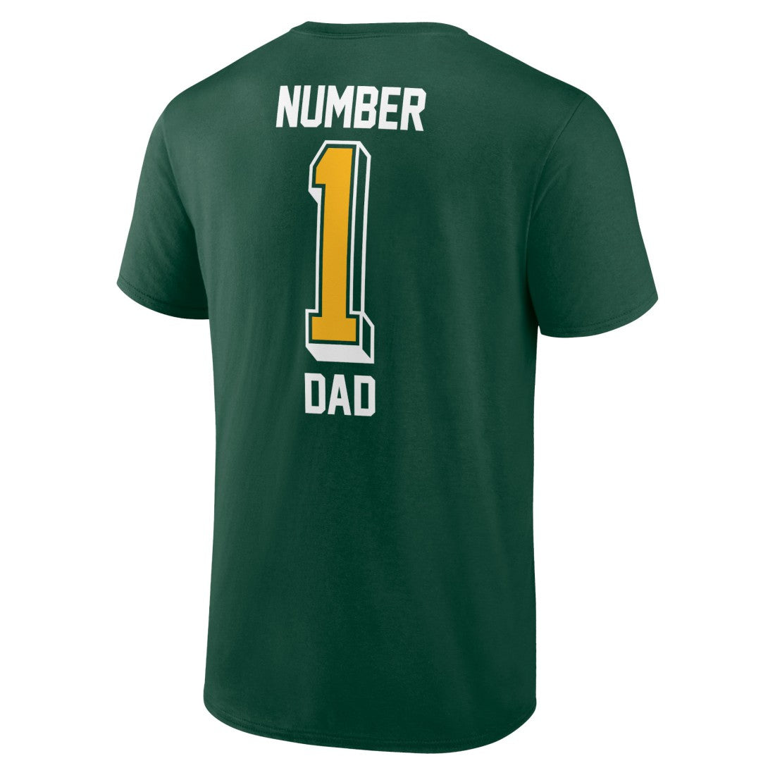 Number One Dad T-Shirt - Green Bay Packers T-shirts