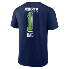 Number One Dad T-Shirt - Seattle Seahawks T-shirts