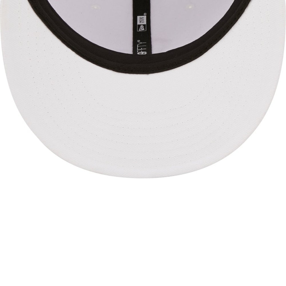 Colorado Rockies New Era White on White 59FIFTY Fitted Hat