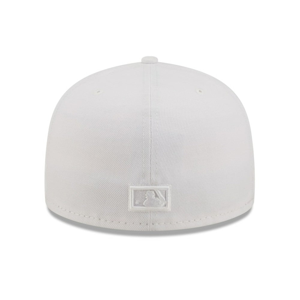 Houston Astros New Era White on White 59FIFTY Fitted Hat