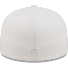 Chicago Cubs New Era White on White 59FIFTY Fitted Hat