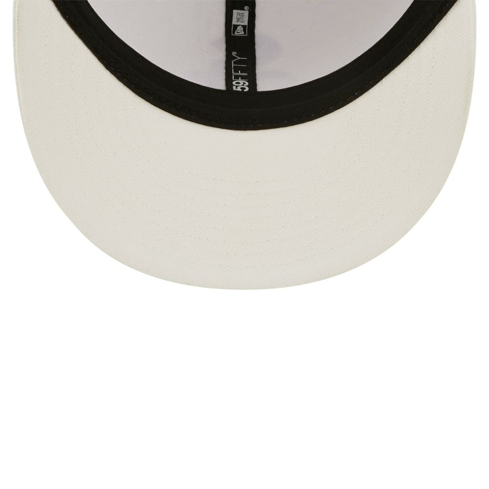 Chicago White Sox New Era White on White 59FIFTY Fitted Hat
