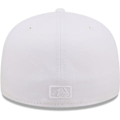 Pittsburgh Pirates New Era White on White 59FIFTY Fitted Hat