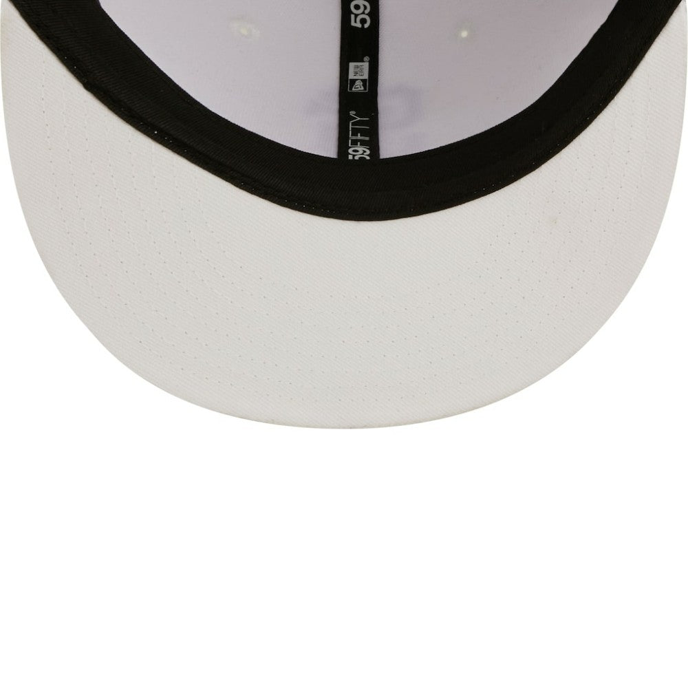 San Francisco Giants New Era White on White 59FIFTY Fitted Hat