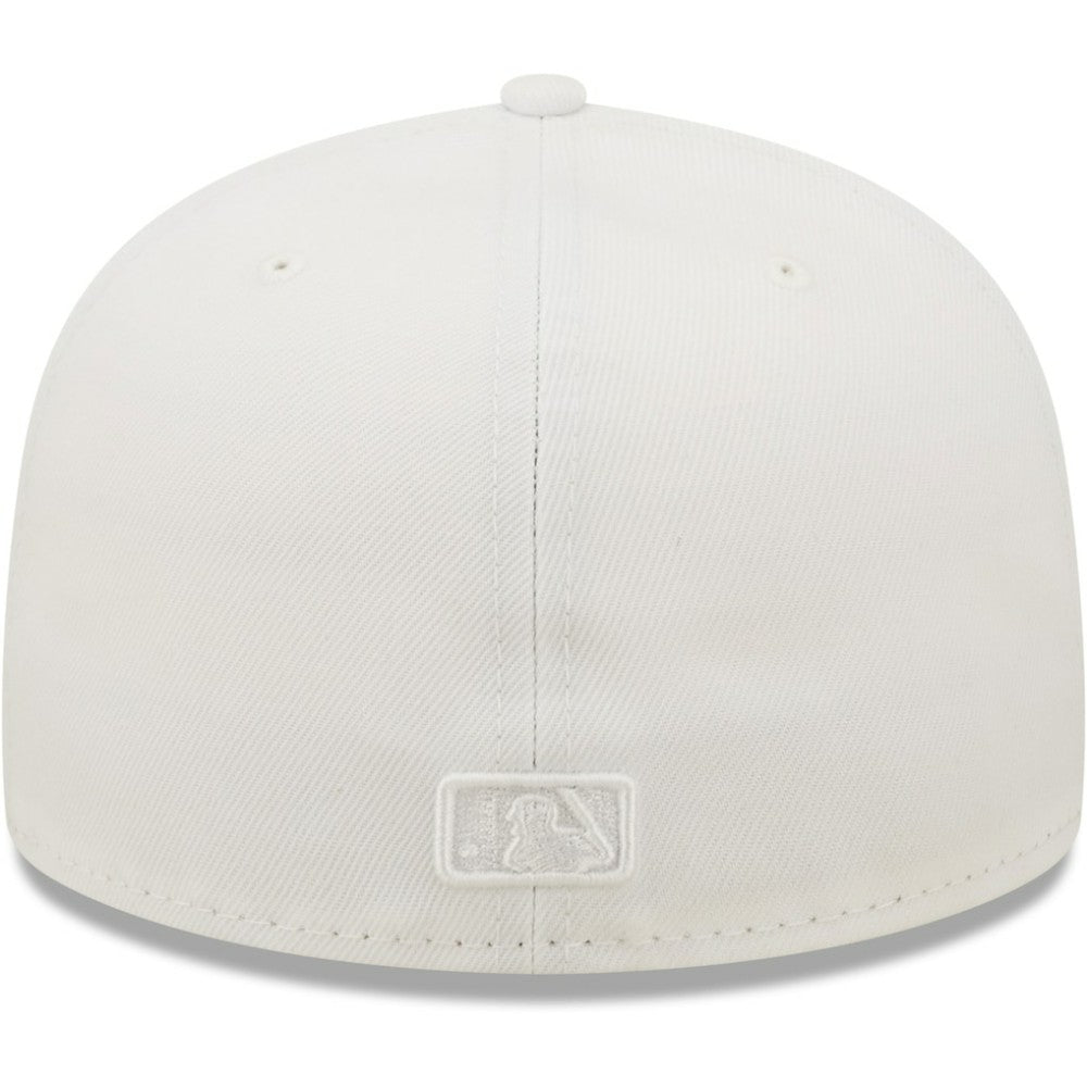 Boston Red Sox New Era White on White 59FIFTY Fitted Hat