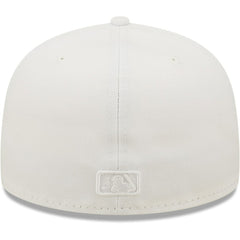 Boston Red Sox New Era White on White 59FIFTY Fitted Hat