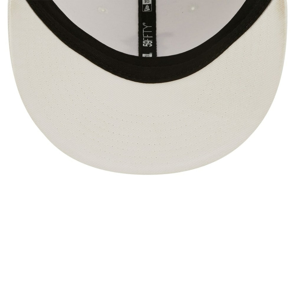 Boston Red Sox New Era White on White 59FIFTY Fitted Hat