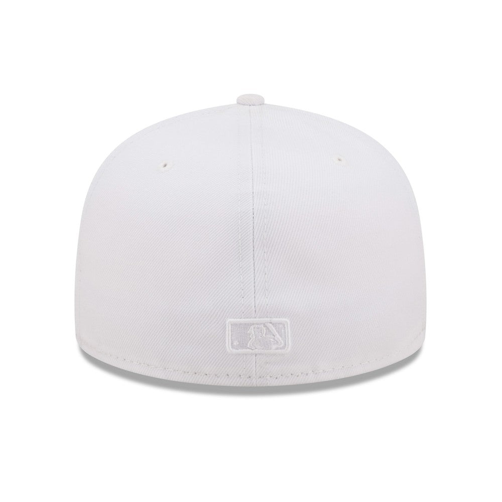 Los Angeles Angels New Era White on White 59FIFTY Fitted Hat