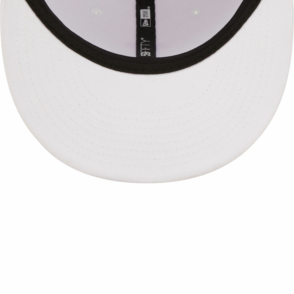 Los Angeles Angels New Era White on White 59FIFTY Fitted Hat