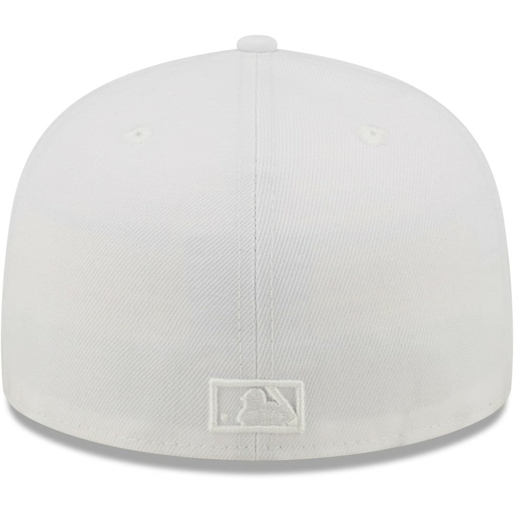 Washington Nationals New Era White on White 59FIFTY Fitted Hat