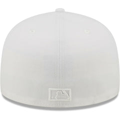 Washington Nationals New Era White on White 59FIFTY Fitted Hat