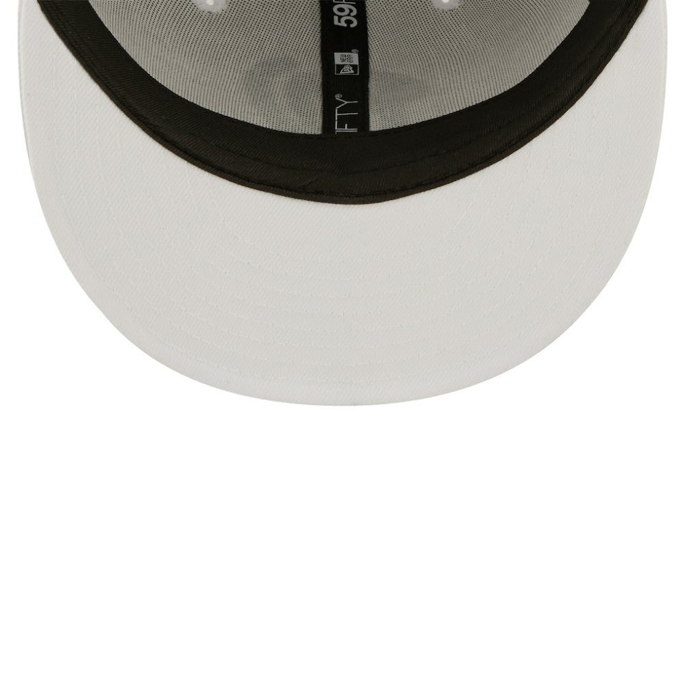 Washington Nationals New Era White on White 59FIFTY Fitted Hat
