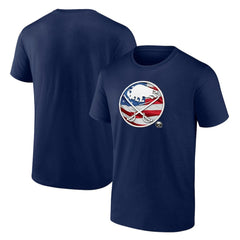 NHL Buffalo Sabres Banner Wave Logo T-Shirt