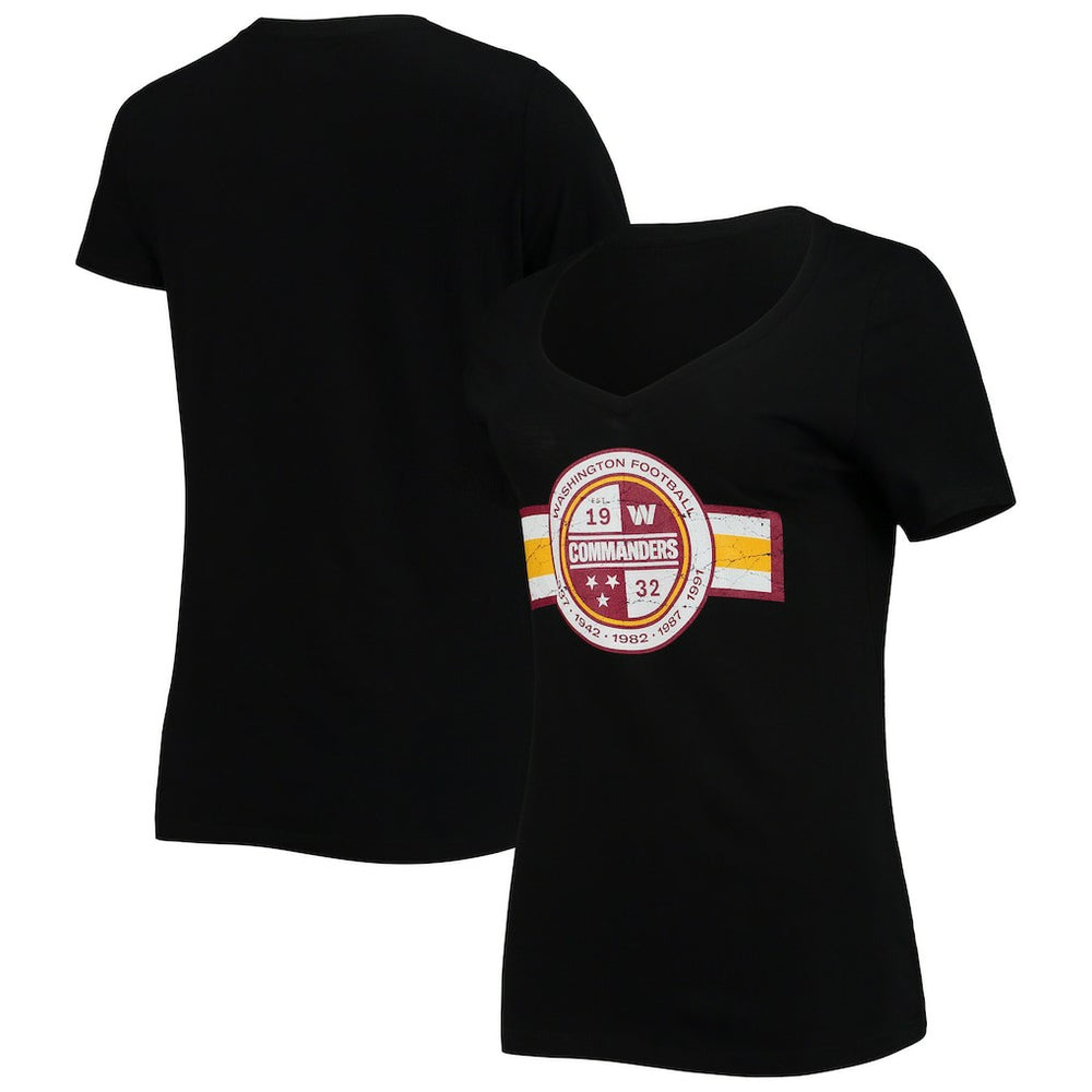 Women's V-Neck T-Shirt - Washington Commanders T-shirts