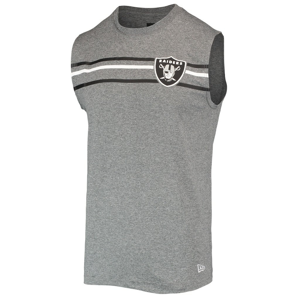 Brushed Sleeveless Tank Top - Las Vegas Raiders Tops