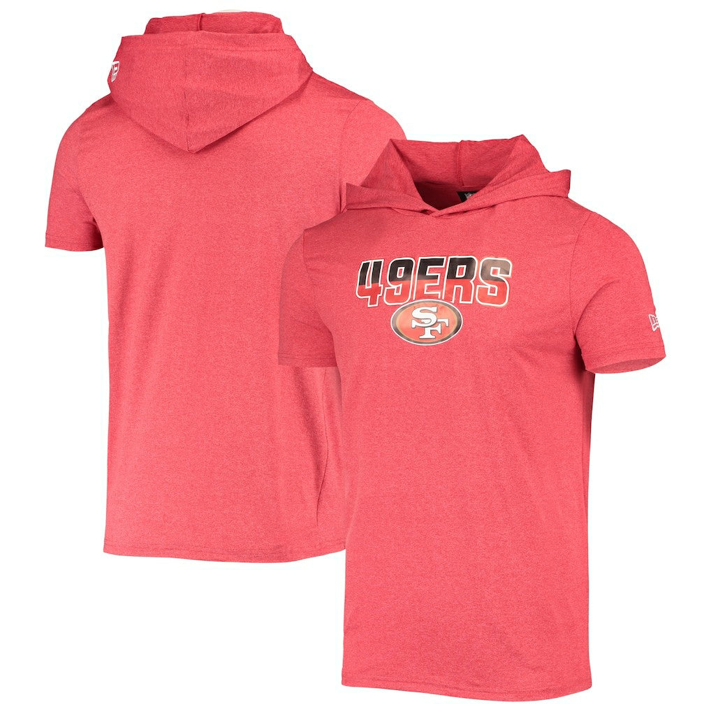 Team Brushed Hoodie T-Shirt - San Francisco 49ers Hoodies