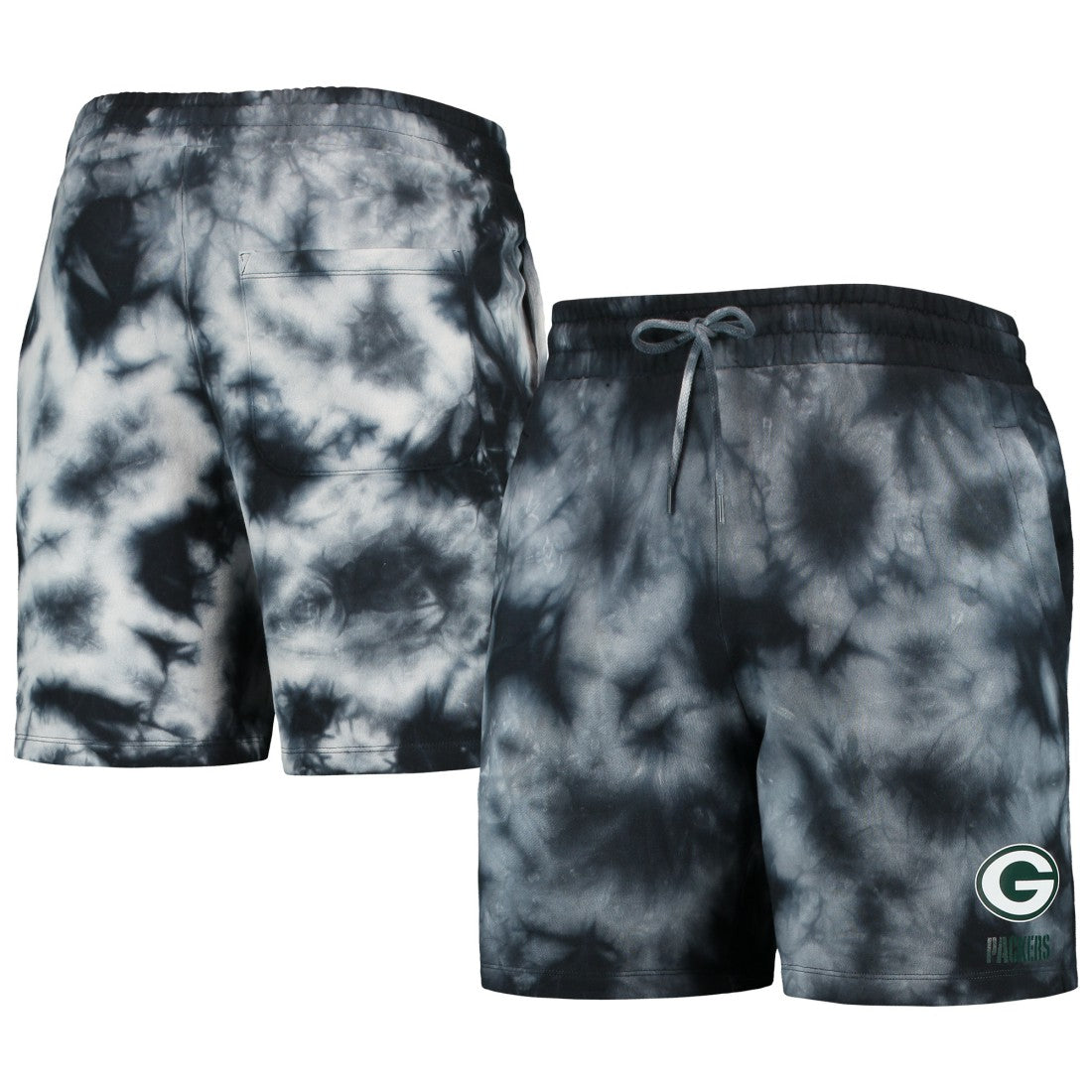 Tie-Dye Shorts - Green Bay Packers Shorts