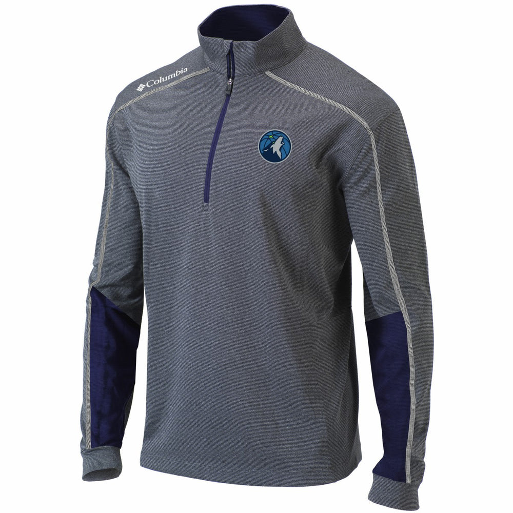 Columbia Minnesota Timberwolves Omni-Wick Shotgun 2.0 Quarter-Zip Pullover Top
