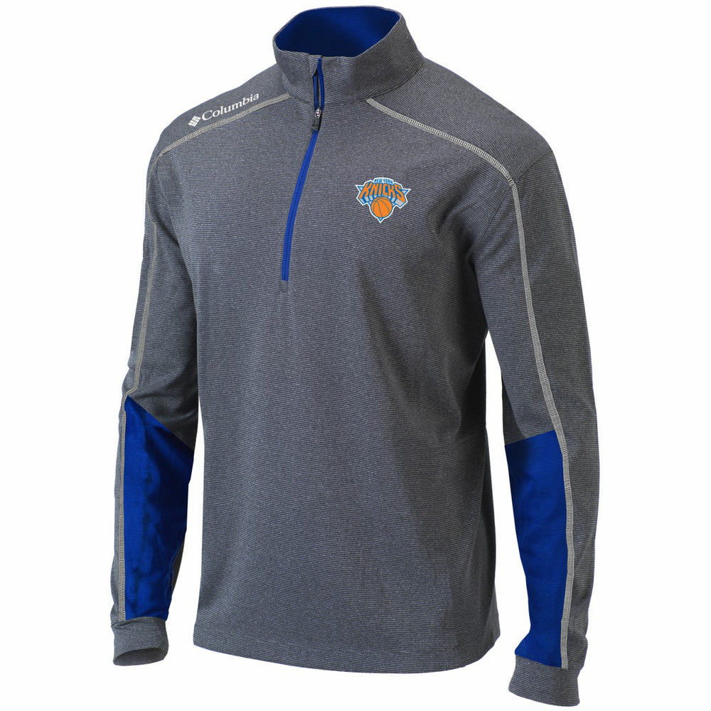 Columbia New York Knicks Omni-Wick Shotgun 2.0 Quarter-Zip Pullover Top