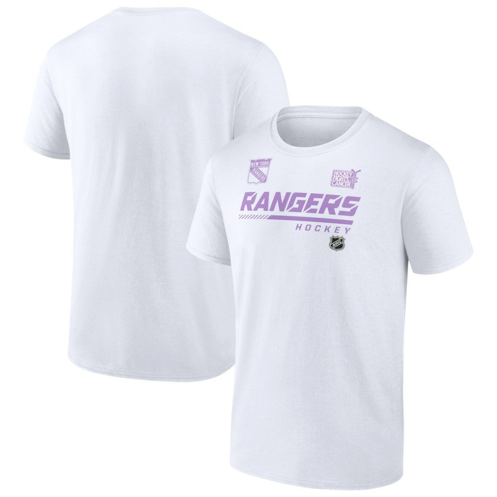 NHL New York Rangers NHL Hockey Fights Cancer T-Shirt
