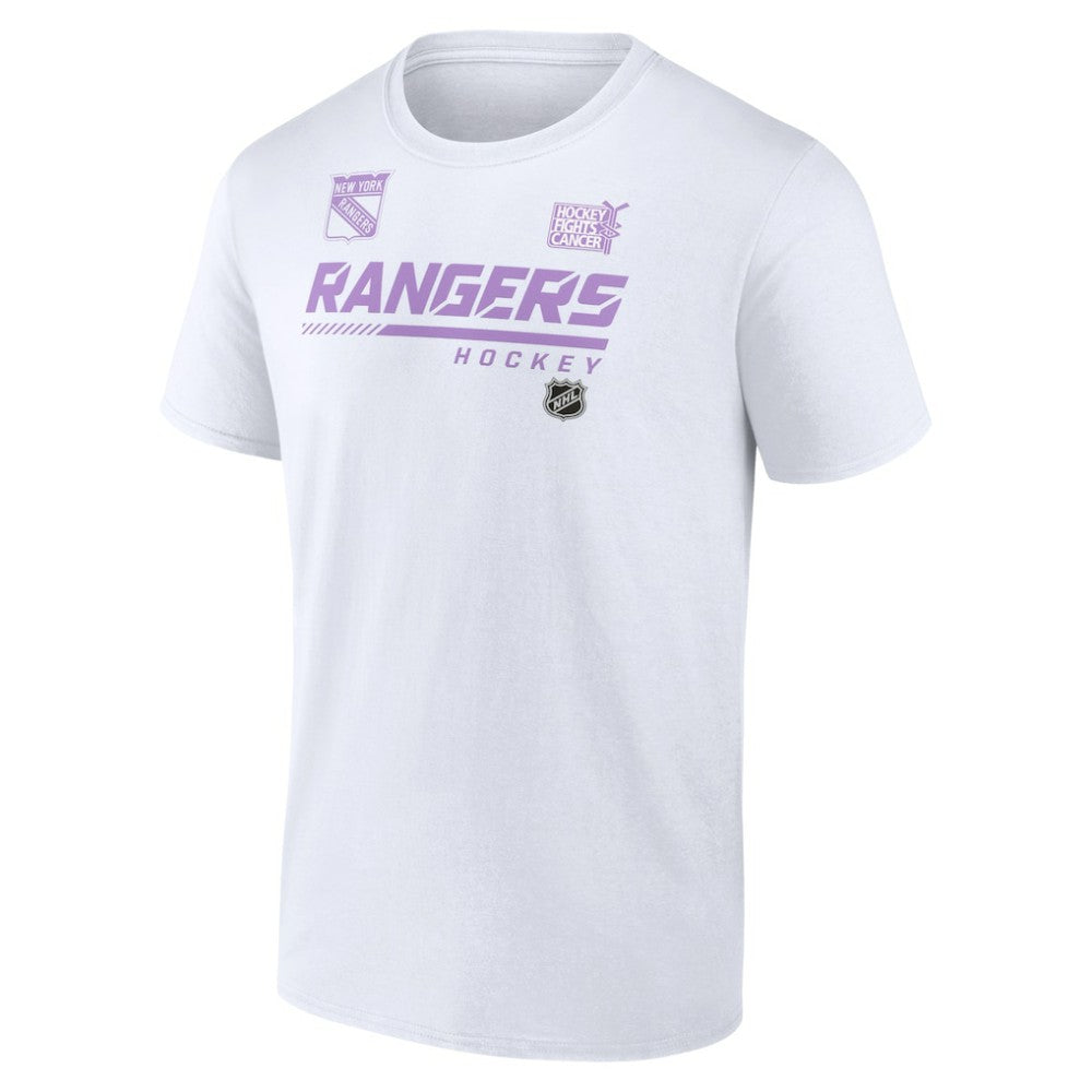 NHL New York Rangers NHL Hockey Fights Cancer T-Shirt