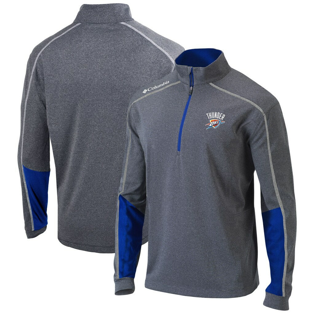 Columbia Oklahoma City Thunder Omni-Wick Shotgun 2.0 Quarter-Zip Pullover Top