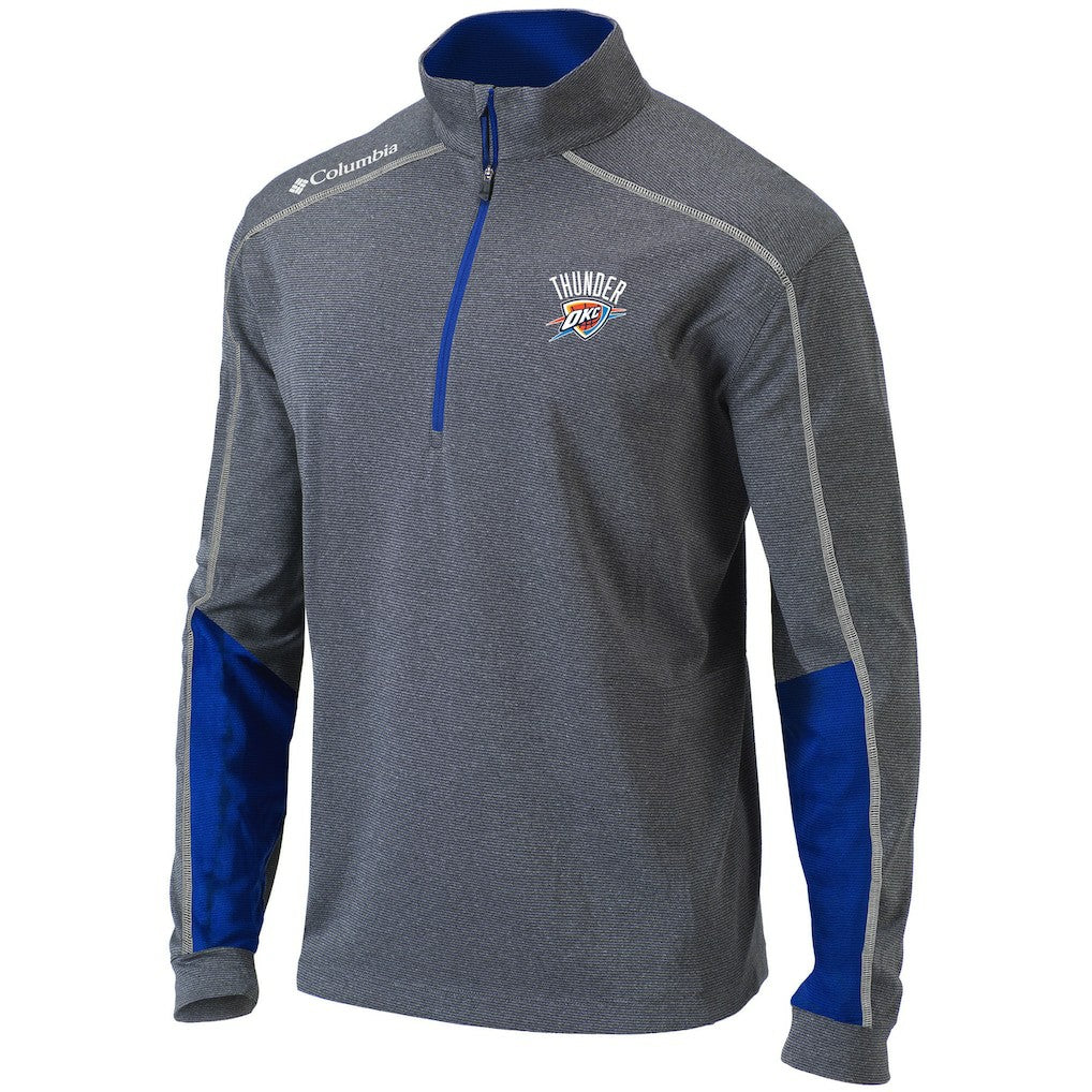 Columbia Oklahoma City Thunder Omni-Wick Shotgun 2.0 Quarter-Zip Pullover Top