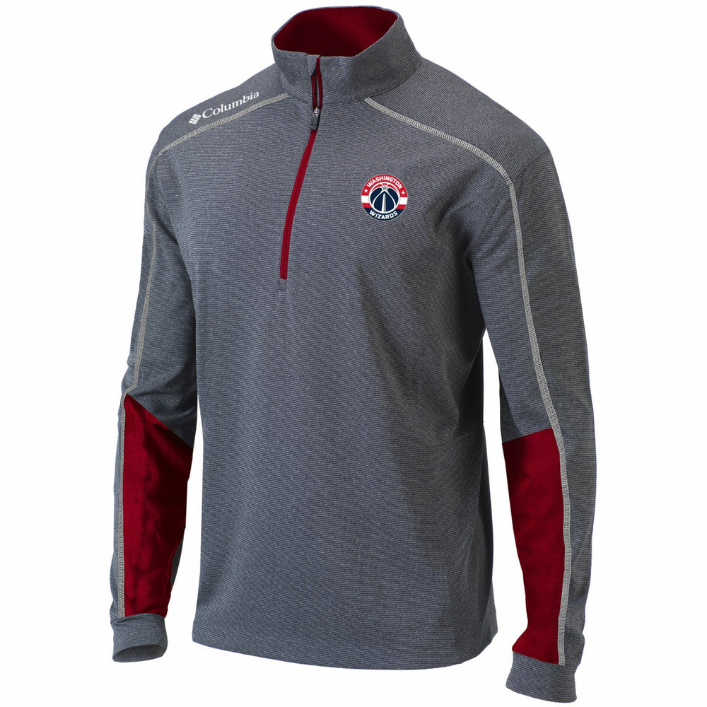 Columbia Washington Wizards Omni-Wick Shotgun 2.0 Quarter-Zip Pullover Top