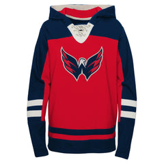 NHL Washington Capitals Youth Ageless Revisited Home Lace-Up Pullover Hoodie