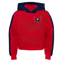 NHL Washington Capitals Girls Youth Record Setter Pullover Hoodie