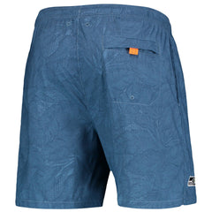 Naples Layered Leaves Swim Trunks - Tennessee Titans
